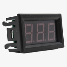 Load image into Gallery viewer, 0.56 inch 0-100V DC Blue LED Two-Wire Digital Voltmeter Module