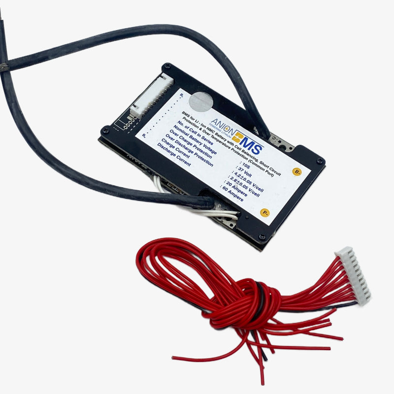 10S 36V/37V 60A BMS for Lithium Ion NMC Battery - Image 1