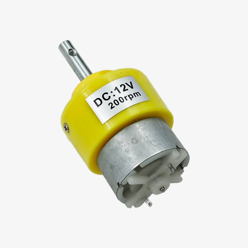 gear motors Buy 12V 200RPM Geared DC Motor – QuartzComponents