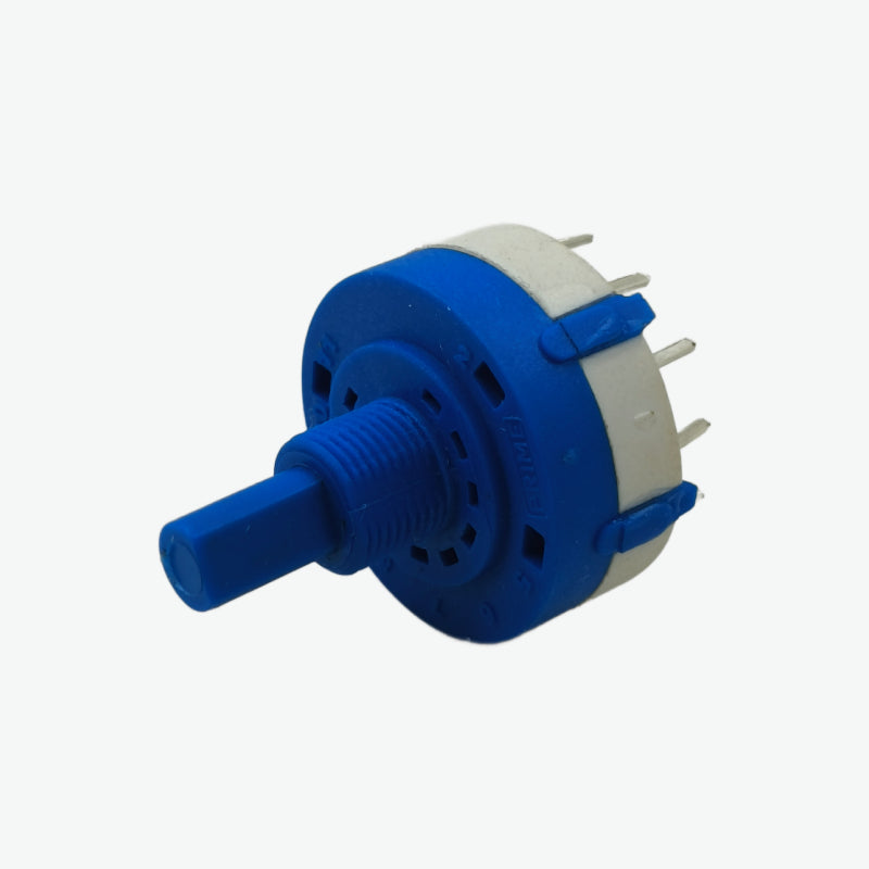 1 Pole 12 Way 26mm Rotary Switch 5A 250V AC