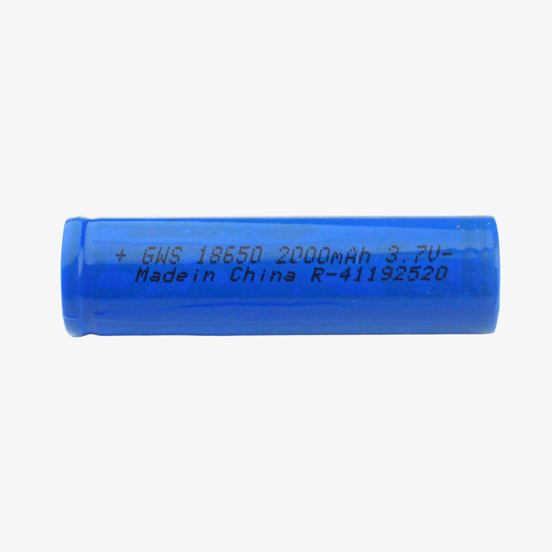 18650 Li-ion 2000mAh Rechargeable Battery Copy – QuartzComponents