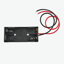 Load image into Gallery viewer, 2xAAA Battery Holder with Wires - Plastic Case for 3V Power Supply