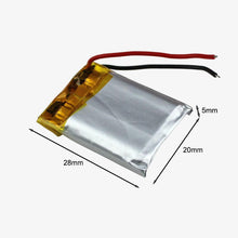 Load image into Gallery viewer, 3.7V 400mAH Li-Po Rechargeable Battery