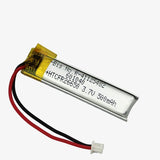 3.7V 500mAH Li-Po Rechargeable Battery (601040)