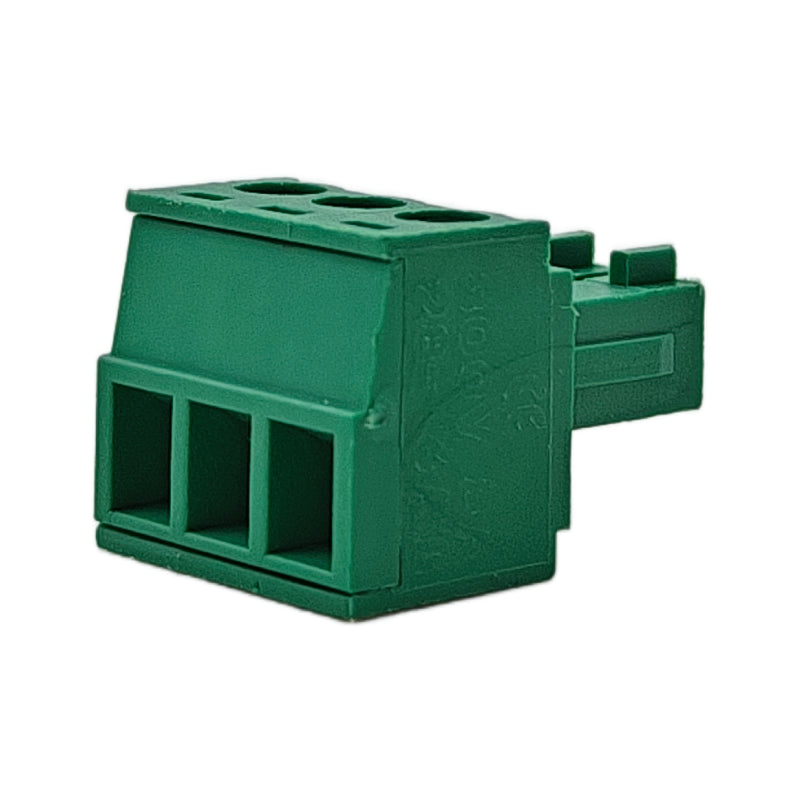 3Pin 3.81mm Pitch Pluggable Female Right Angle Terminal Block Connector