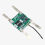 3S 10A Lithium Battery Protection BMS Module with Nickel Strip for 3.7V NMC Cells