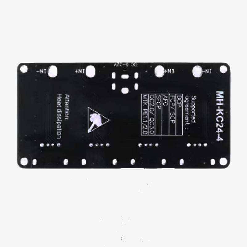 4 CHANNEL USB 6-32V 9V 12V 24V to Fast Quick Charger Circuit Board
