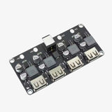 4-Channel USB QC3.0 QC2.0 DC-DC Buck Converter Charging Step-Down Module 6-32V 9V 12V 24V to Fast Quick Charger Circuit Board
