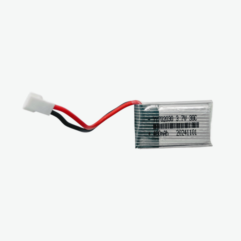 jjr c 3.7v 400mah 30c lipo battery 2pcs 2S 7.4V Pack with JST Plug for Micro FPV Racing Drone Quadcopter Net Weight Qimoo 802030 3.7V Lipo Battery