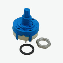 Load image into Gallery viewer, 2 Pole 5 Way 26 mm Rotary Switch - 5A 250V AC