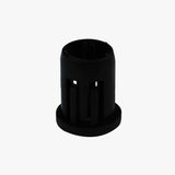 5mm LED Holder Black - Panel mount