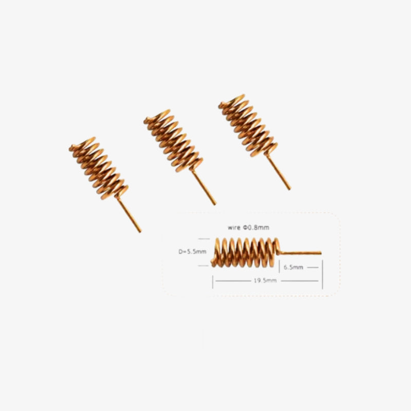 868/915MHz 1dBi High-Gain Straight Spring Antenna