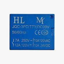 Load image into Gallery viewer, 9V 10A SPDT Relay PCB Mount 5Pin