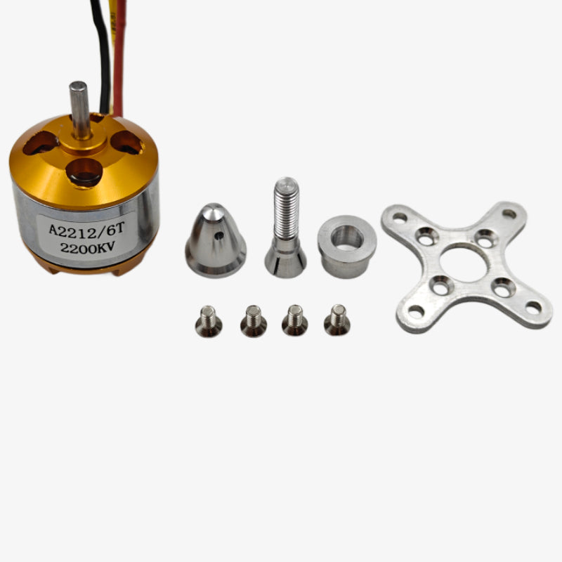 A2212 6T 2200KV Brushless Motor for Drone (Soldered Connector)