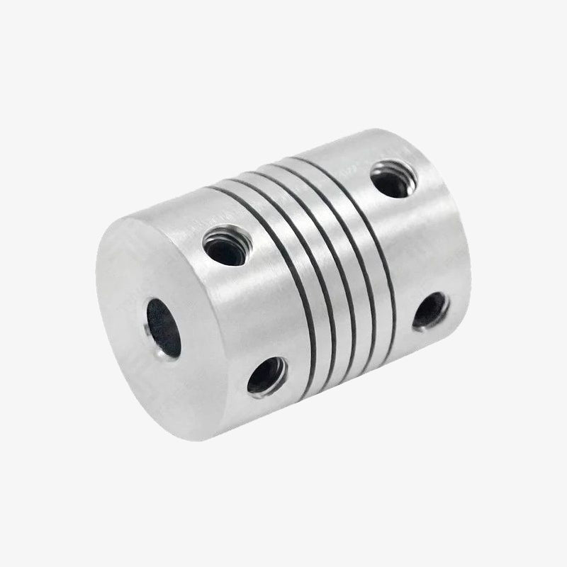 Aluminum Flexible Shaft Coupling - 5mm x 5mm