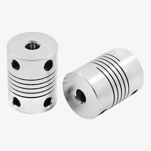 Load image into Gallery viewer, Aluminum Flexible Shaft Coupling - 5mm x 5mm