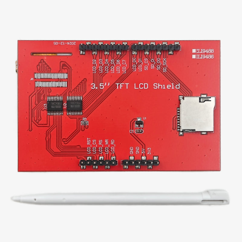 3.5″ inch ILI9486 TFT Touch Shield LCD Module 480×320 for Arduino Uno