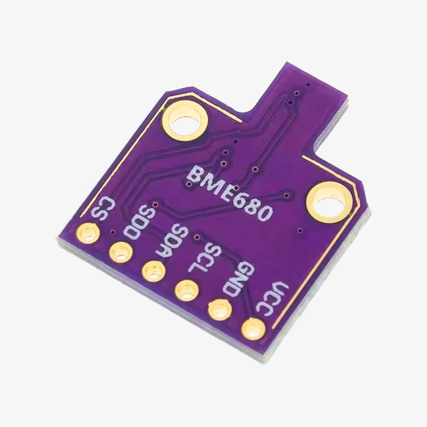 HiLetgo BME680 Sensor Module - 4-in-1 Temperature, Humidity, Pressure & VOC Gas Sensor (SPI/I2C, 5V) - View #5