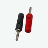 4mm Banana Plug Male High-Quality Terminal Connector (Red & Black Pair)