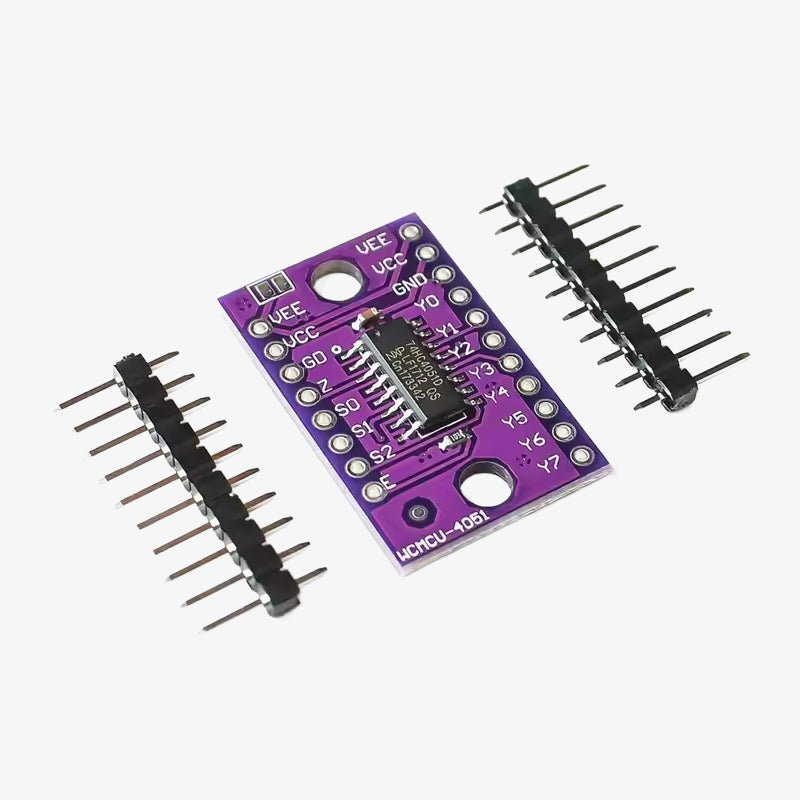 CJMCU-4051 8-Channel Analog Multiplexer/Demultiplexer Breakout Board Module
