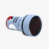 Ceyone AD22-22DSV AC Voltmeter Display Round Red 22mm (60 to 500 VAC)