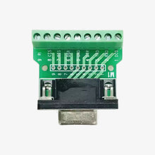 Load image into Gallery viewer, DB9 Male Screw Terminal to RS232 RS485 Conversion Board