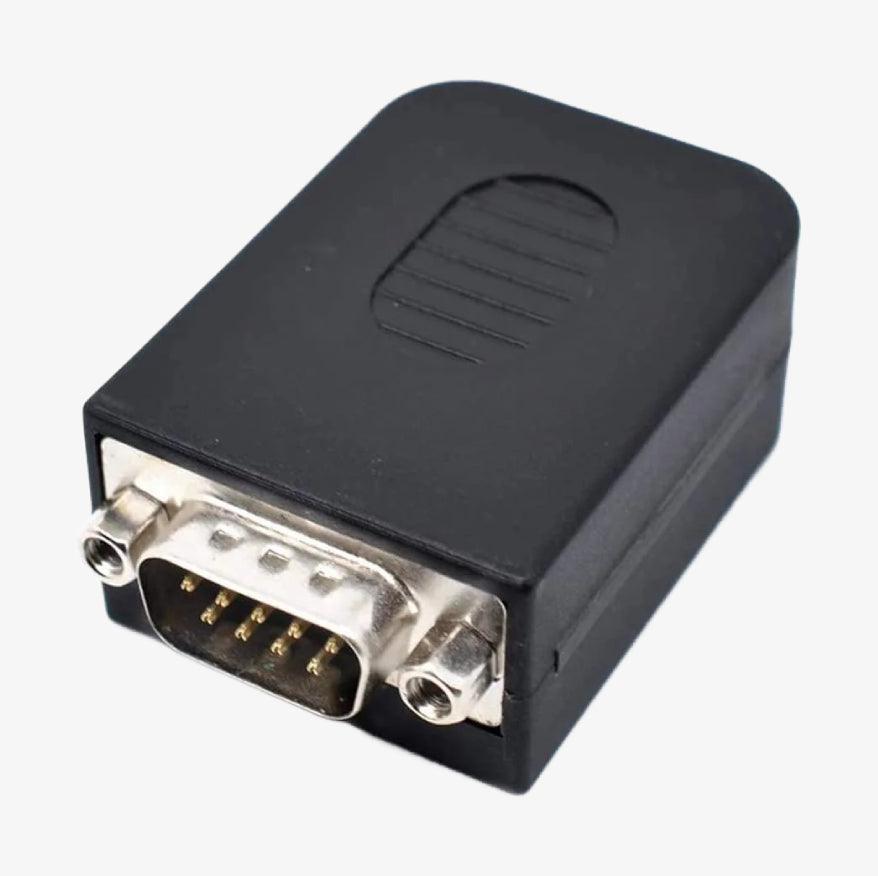 DB9 Male Screw Terminal to RS232 RS485 Conversion Board with Shell and Nut