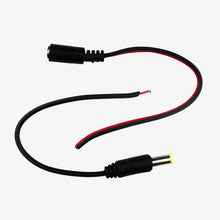 Load image into Gallery viewer, DC Jack Male-Female Pair Connector with Wire 5mm