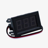 DC Voltmeter Panel Digital LED (5-30V) Green