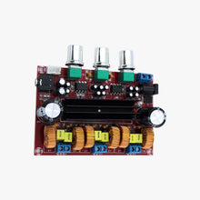 Load image into Gallery viewer, DC12-24V TPA3116D2 2.1 Channel Amplifier Board