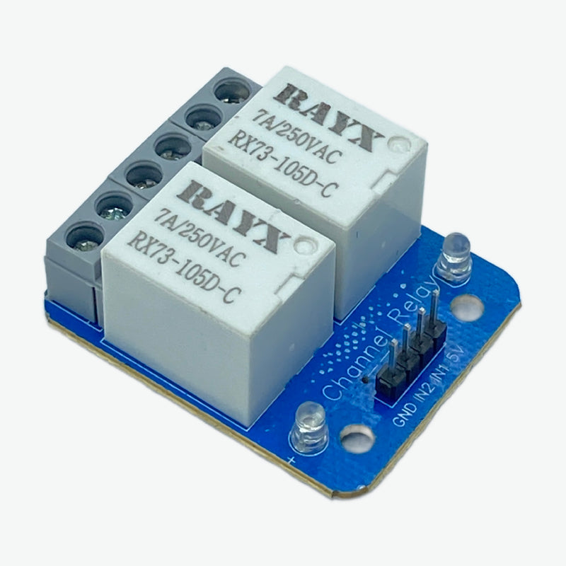 Dual Channel 5V Relay Module - Made in India – QuartzComponents