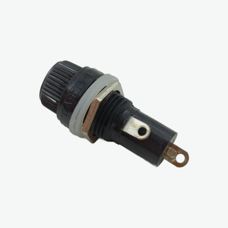 Screw-In Panel Mount Fuse Holder(5×20mm) - 10A 250V AC