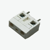 2 Terminal 4 Pin PCB Mount Terminal Block Connector (Screw Type) - 10.16mm Pitch