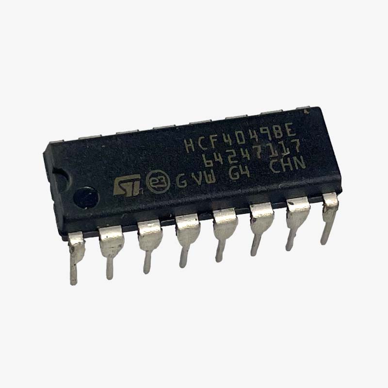 HCF4049 Hex Buffer Converter (NOT Gate) IC