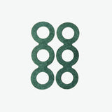 Insulation Ring Paper Stickers for 18650 Battery Cells 3P
