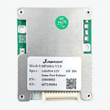 Load image into Gallery viewer, Jiabaida (JBD) LiFePo4 11S 36.3V 20A Battery Management System - BMS Protection Board