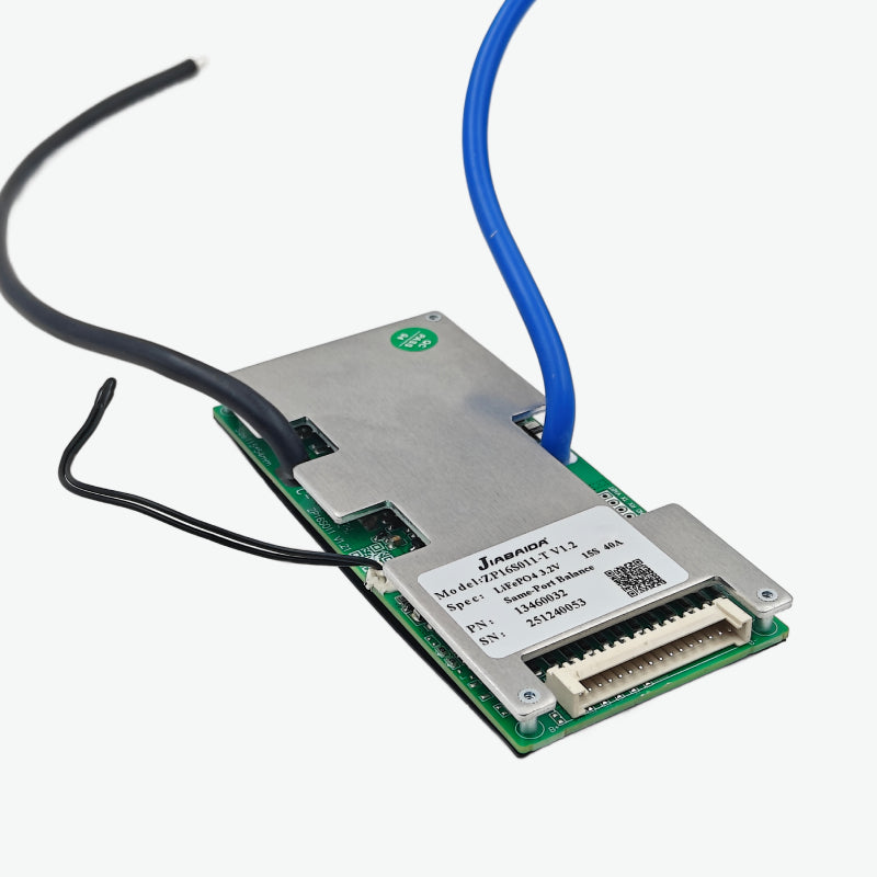 Jiabaida LiFePo4 15S 48V 40A BMS