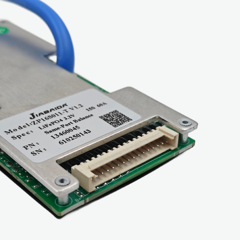 Jiabaida LiFePo4 15S 48V 60A BMS
