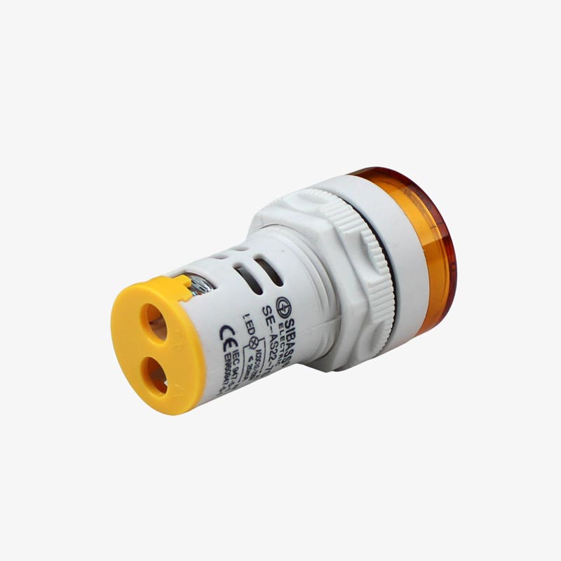 LED MULTI VOLT 12VDC-220AC YELLOW