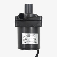 Load image into Gallery viewer, Mini 12V DC 8W Brushless Submersible Solar Water Pump Motor