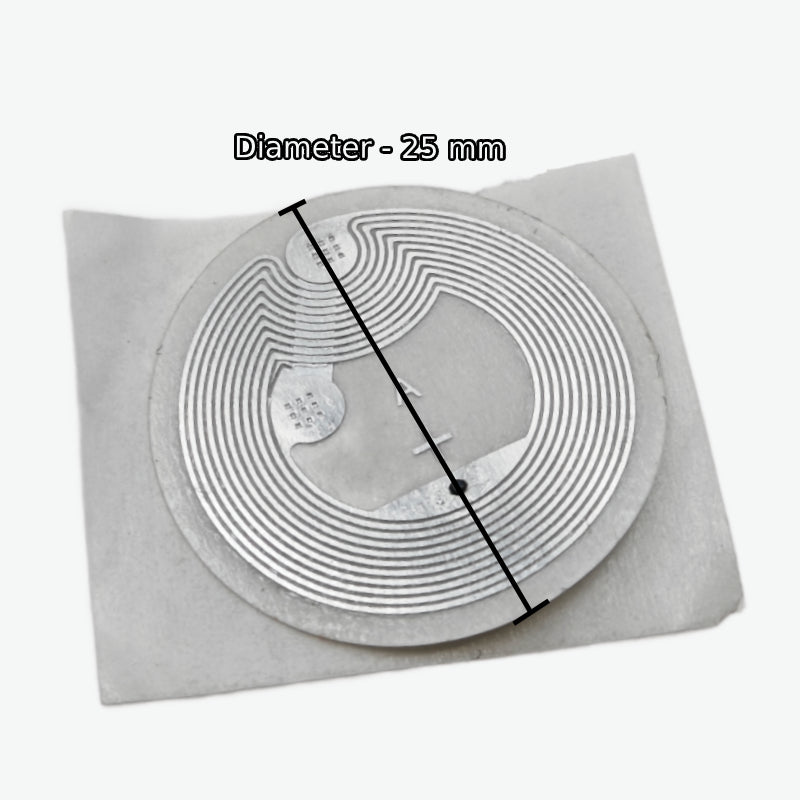 YANZEO 50Pcs NTAG213 NFC Stickers - 144 Bytes Programmable Tags For Smartphones & Devices - View #3