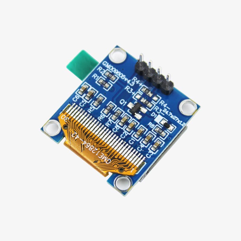 OLED Display 0.96 Inch I2C Interface / 4 Pin Blue SSD1306