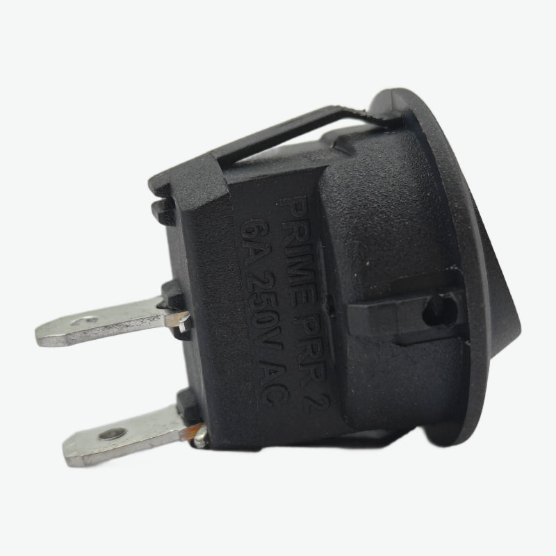 On-Off Round Rocker Switch - 6A 250V