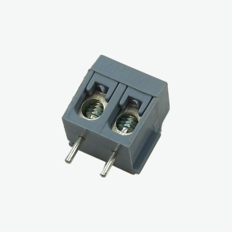 2 Pin PCB Mount Terminal Block Connector 5mm Pitch