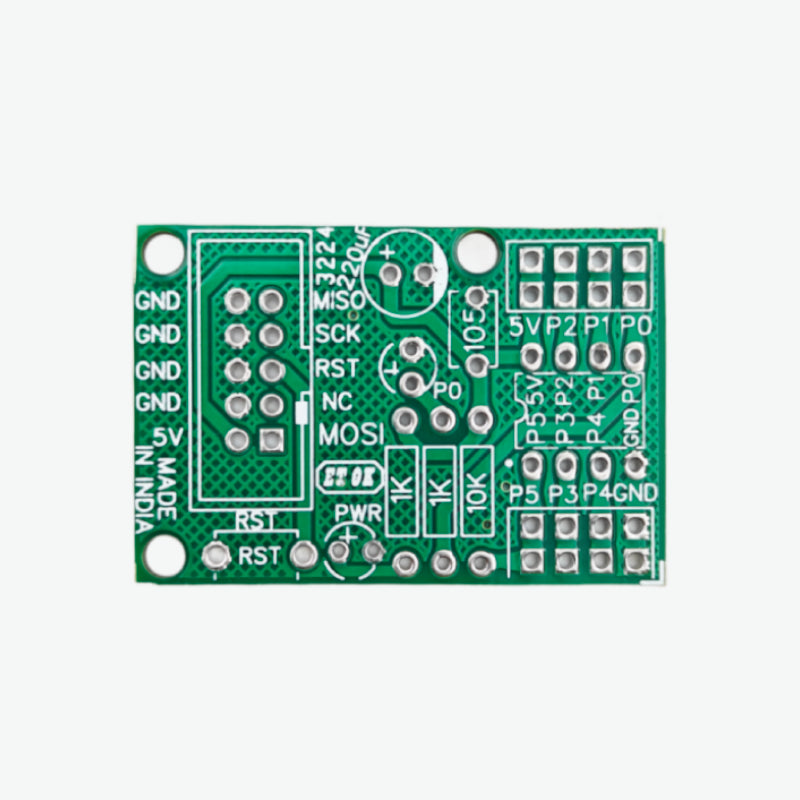 PCB for ATTiny13A / ATTiny85 5V Breakout Board