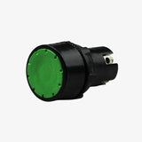 Flat AHF 5A Electric Push Button Switch - Green