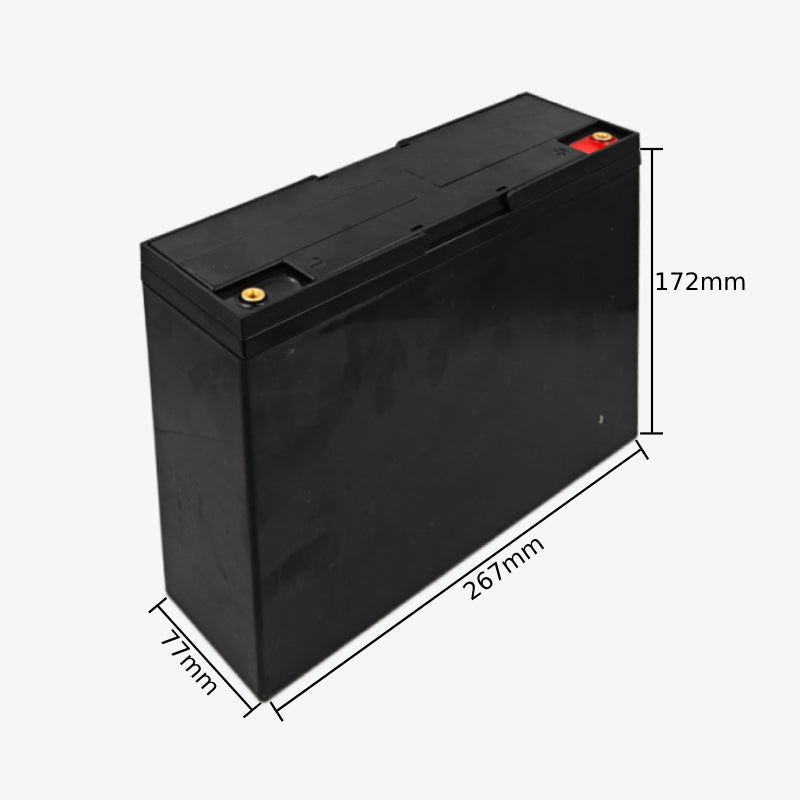 Plastic Battery Box For Lithium Battery Pack (267x77x172mm)