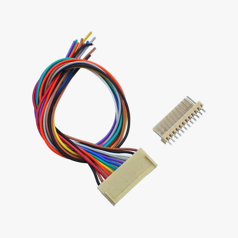 12-Pin Polarized Header Relimate Wire Connector (2.54mm pitch - 2510 series)