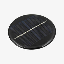Load image into Gallery viewer, Portable Round Solar Panel 0.48W 6V 80mA