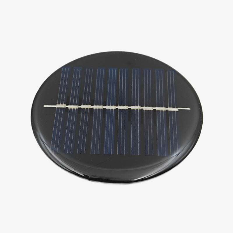 Portable Round Solar Panel 0.48W 6V 80mA